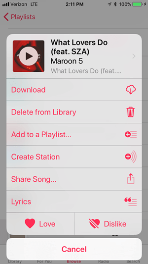Add Songs to Apple Music Playlist 