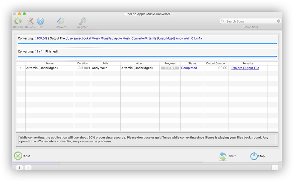 Convert M4B to MP3