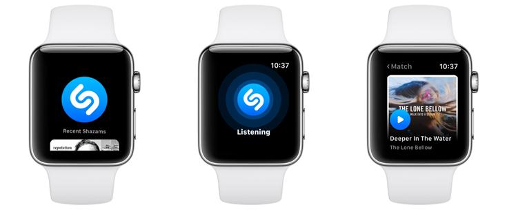 Shazam on Apple Watch