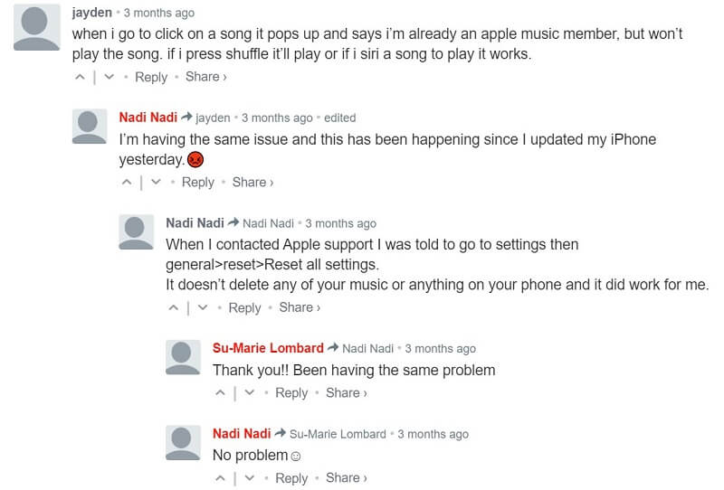 Apple Music Down