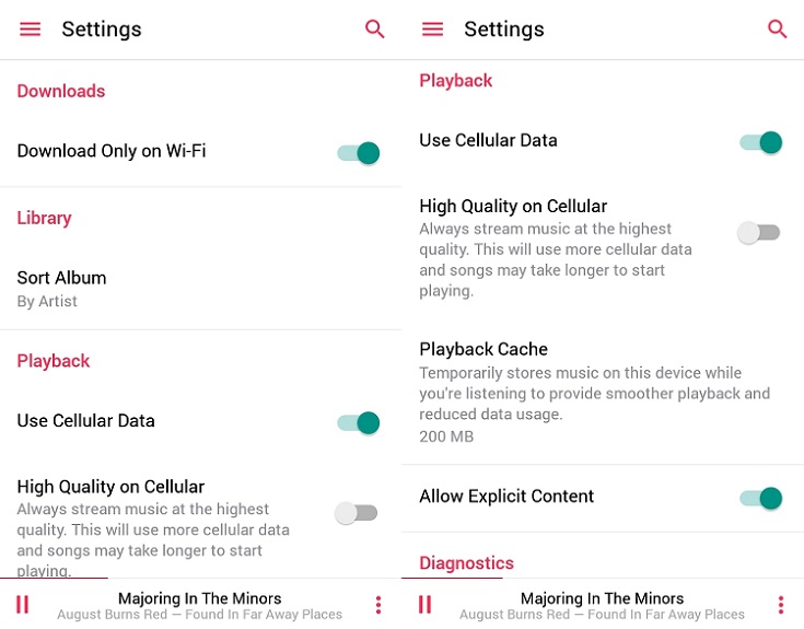 Streaming de alta calidad de Apple Music en Android
