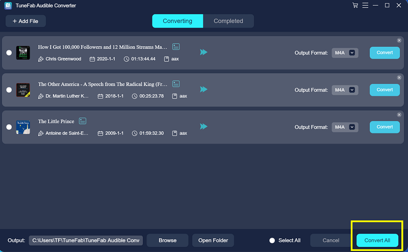 TuneFab Audible Converter