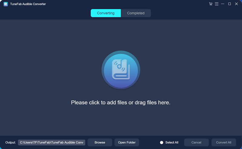 TuneFab Audible Converter Main Converter