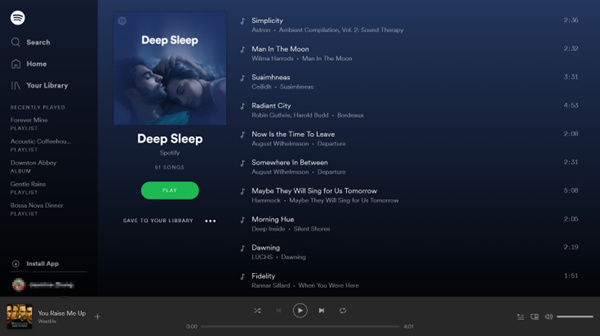 Escuchar música para dormir: La lista de Spotify - Neural