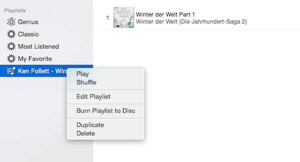 Burn to CD with iTunes