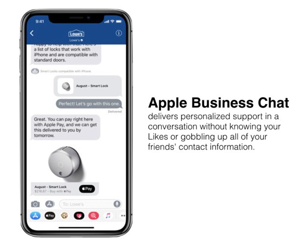 Business Chat iOS11.3