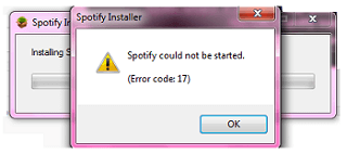 Can Not Start Spotify