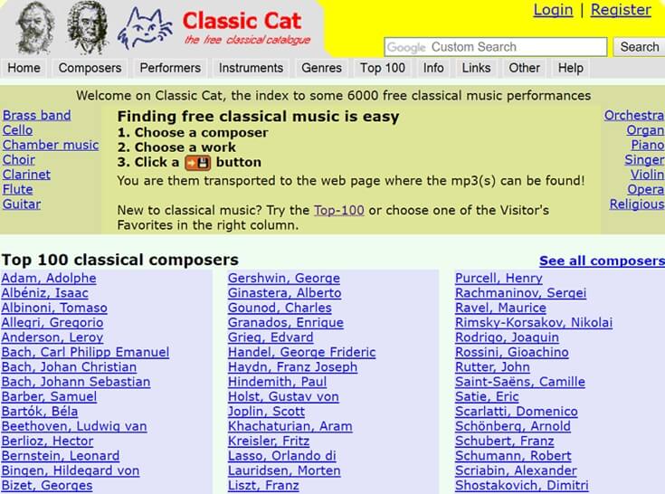Classic Cat Free Music Online