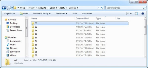 Clear Spotify Cache from Windows