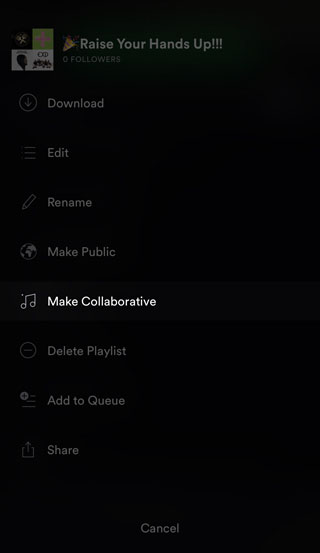 Collaborative Playlist