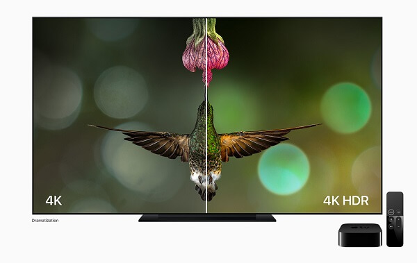 Comparison of 4K and 4K HDR