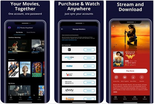 Connect iTunes Movies to Movies Anywhere iOS