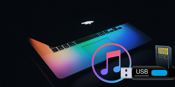 Copie la música de Apple en una unidad flash USB