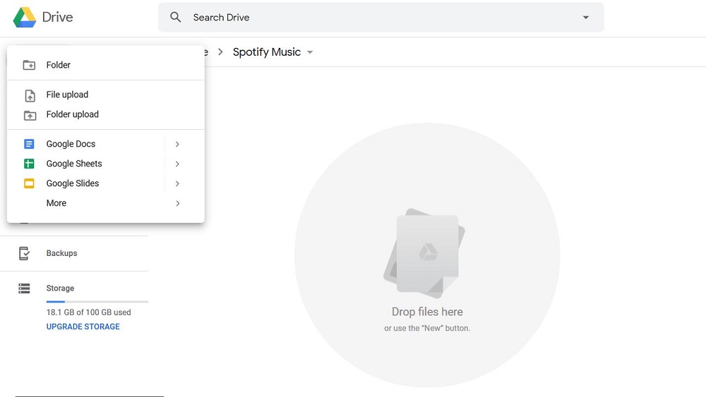 how-to-upload-spotify-music-to-google-drive