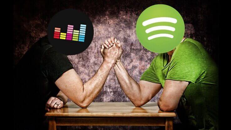 Deezer VS. Spotify