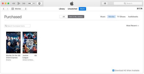 Download Purchased Videos on Mac