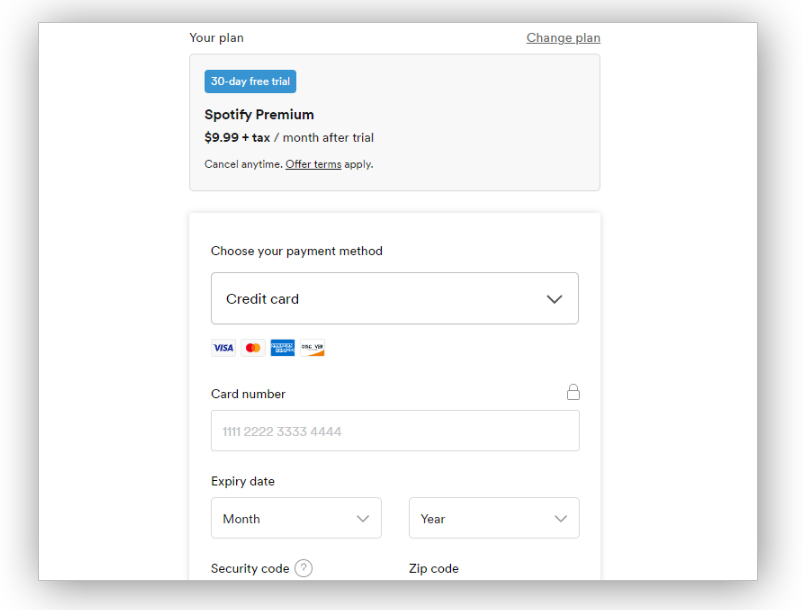 Spotify Premium - Try free for 2 months