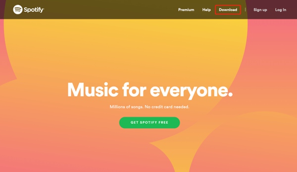 Home Spotify Website