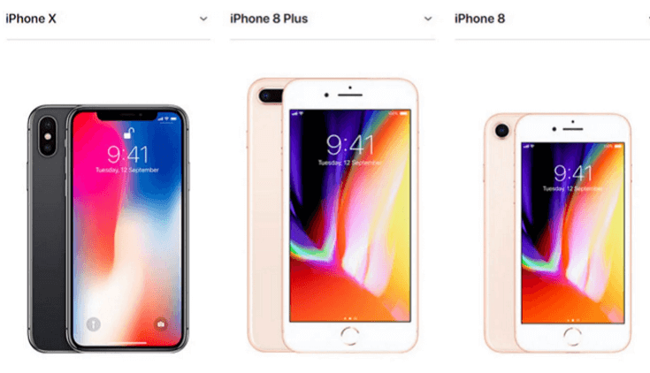 iPhone 8 y iPhone 8 Plus, comparativa de características, precio y ficha  técnica