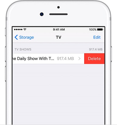 iTunes TV Shows on iPhone