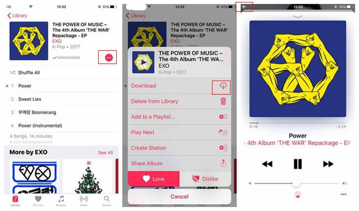 Listen to Apple Music Songs Offline