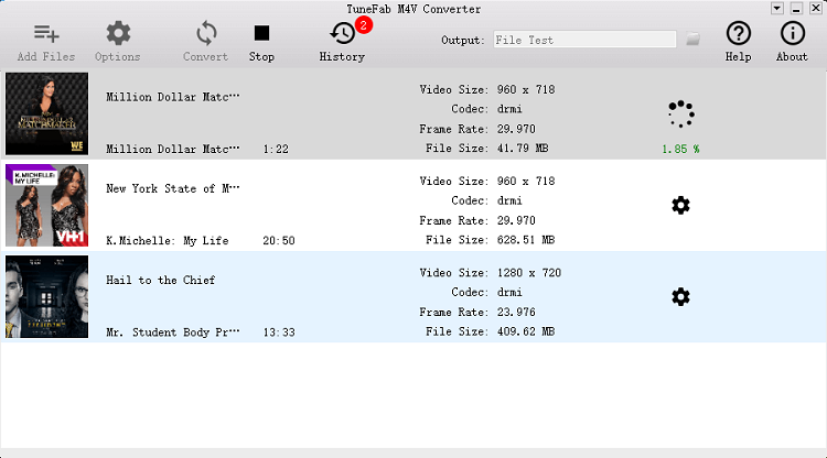 Convert iTunes Purchases to MP4 TuneFab