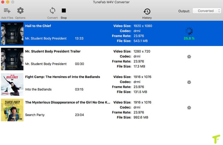 Convert M4V Movies