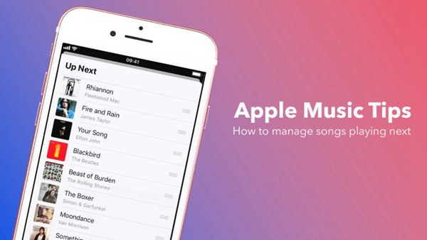 Manage Songs Playing Next Apple Music