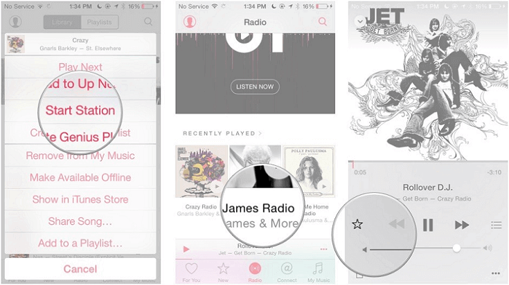 Personalize Apple Music Radio Stations on iPhone/iPad