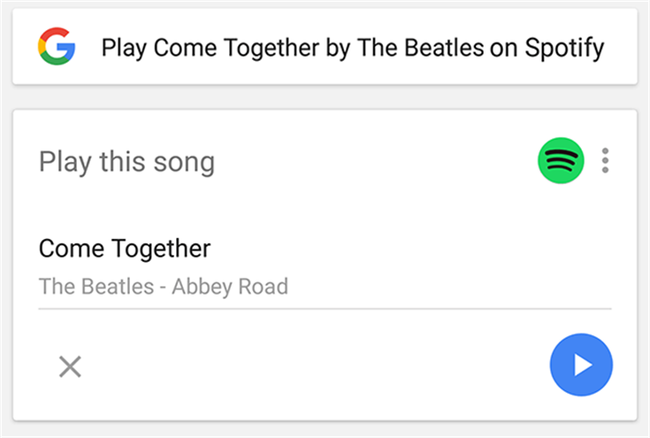 Play A Song on Google Assistant