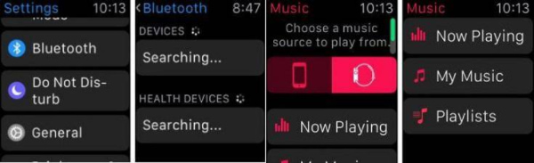 Play the Playlist on Apple Watch