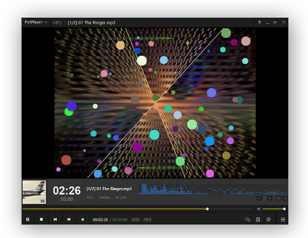 audio visualizer program for streaming