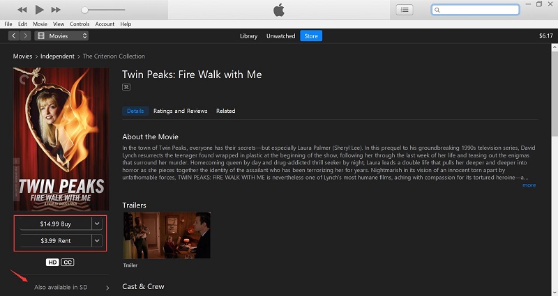 Purchase or Rent Movies on iTunes