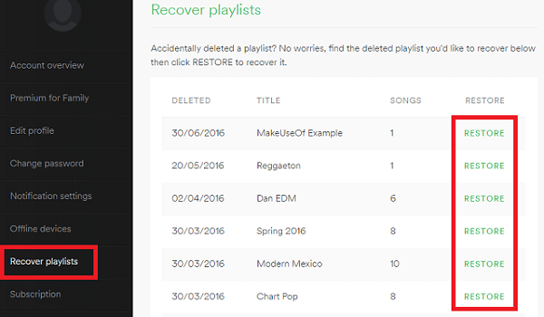 Remove Spotify Playlists
