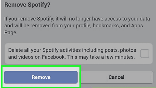 Remove Spotify