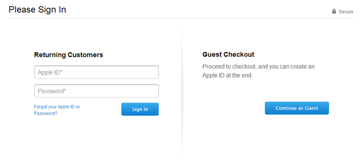Sign in with Your Apple ID