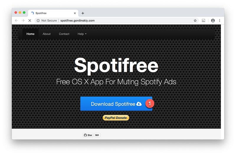 spotifree sinfuliphone