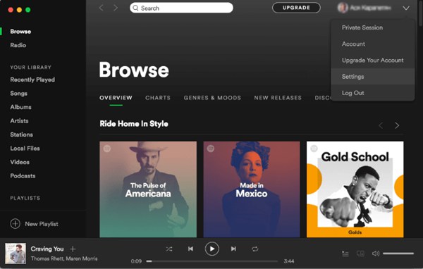 Spotify's web player is working in Safari again