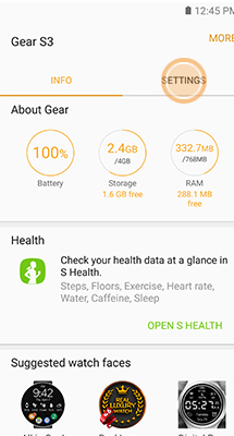 Spotify App On Samsung Gear S3