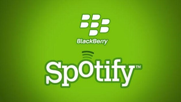 Spotify Blackberry