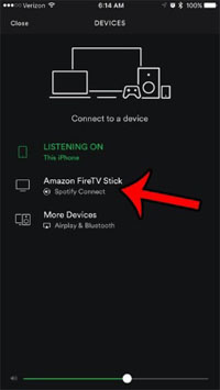 Spotify Connect to Amazon Firetv Stick