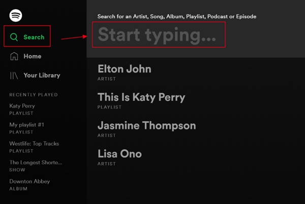 spotify voice search