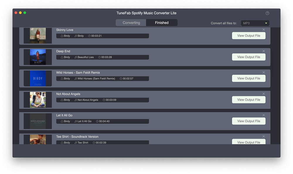 Convert Spotify Songs