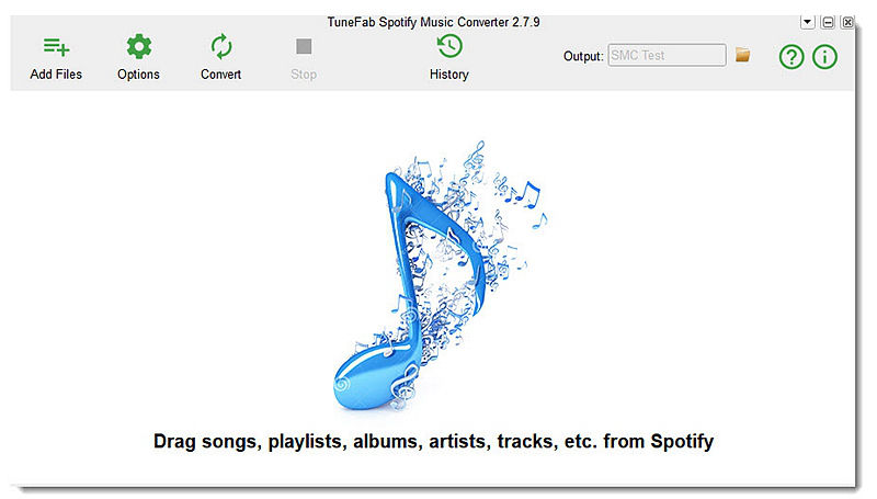 Spotify Music Converter Main Interface New