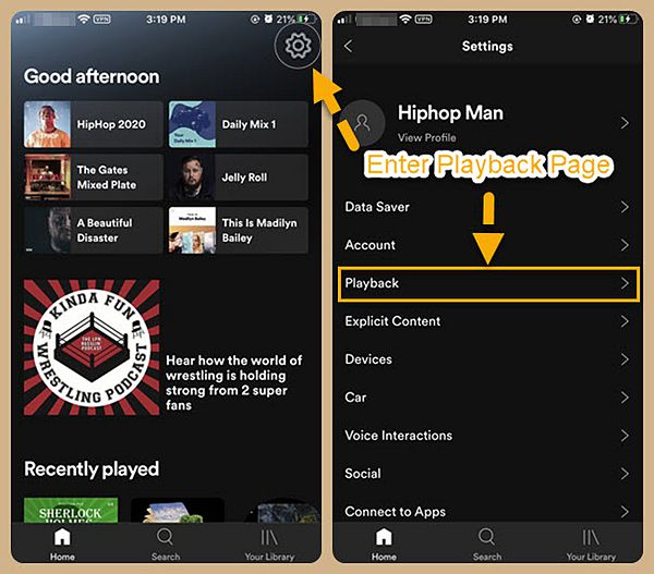 How to use Spotify on Android