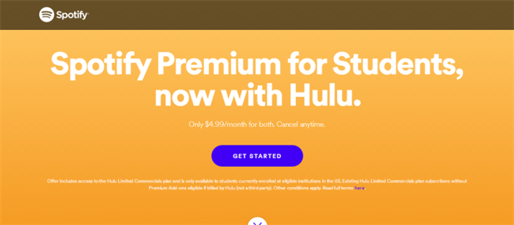 Spotify premium student