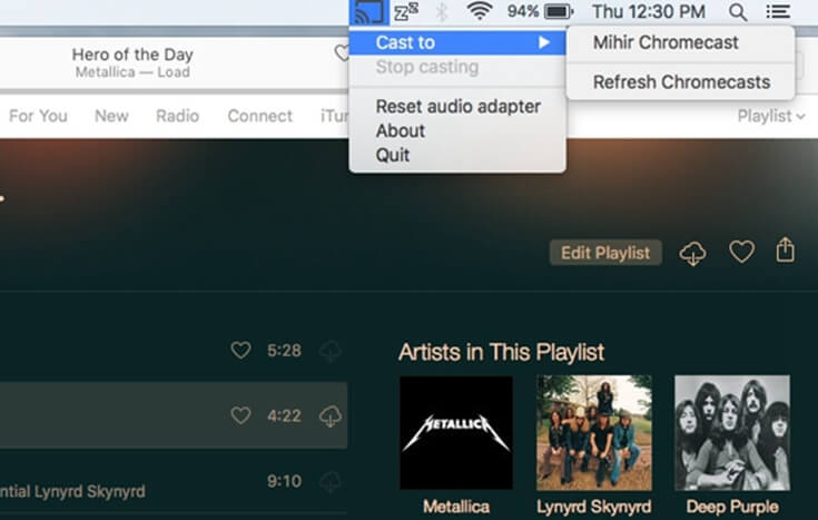 Apple Music on Chromecast