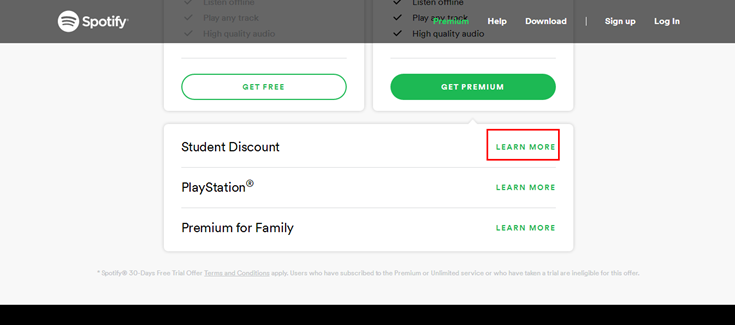 Spotify Premium: 3 mesi a 0,99 euro per gli studenti maggiorenni 