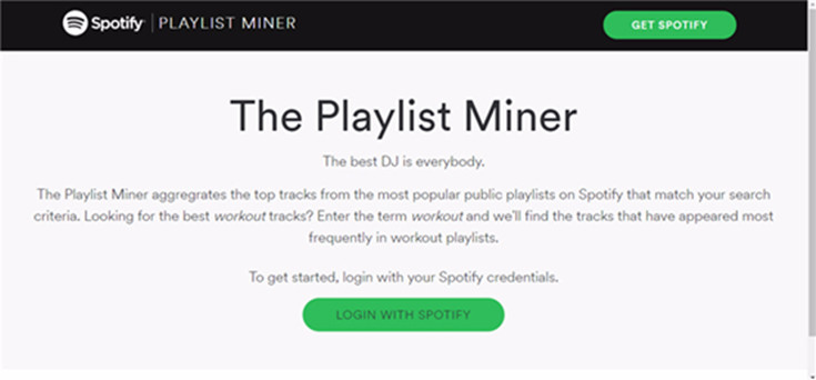 the Playlist Miner