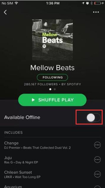 Como baixar músicas do Spotify para o iPhone [formas gratuitas]